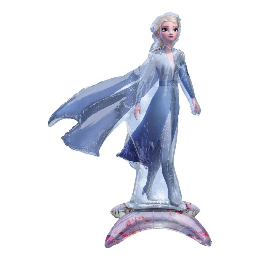 Amscan EU Folieballong Frost/Frozen 2 Elsa på Stativ