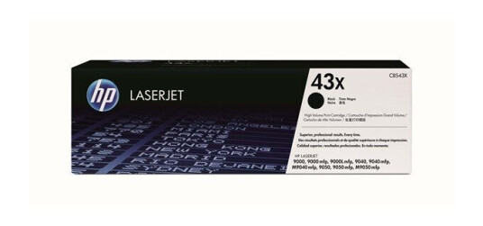 HP 43X / C8543X - Black Laser Toner - Laser toner Svart HP 43X / C8543X - Black Laser Toner - Laser toner Svart