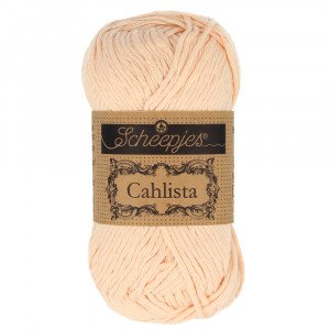 Scheepjes Cahlista Garn Unicolor 255 Nude Scheepjes Cahlista Garn Unicolor 255 Nude