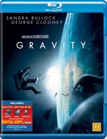 Gravity BluRay Gravity BluRay