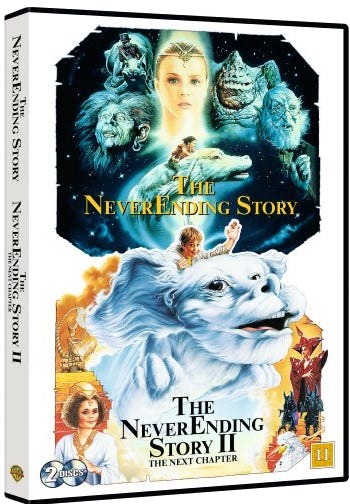 Den Uendelige Historien 1 & 2 DVD Den Uendelige Historien 1 & 2 DVD