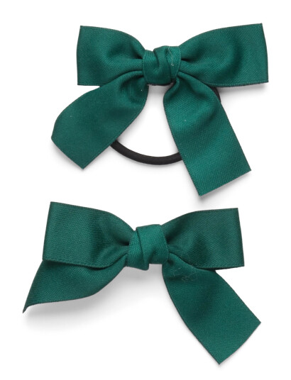 Pipol"s Bazaar Sandra Bow Clip Plus Elastic Green - Green - ONE SIZE Pipol"s Bazaar Sandra Bow Clip Plus Elastic Green - Green - ONE SIZE