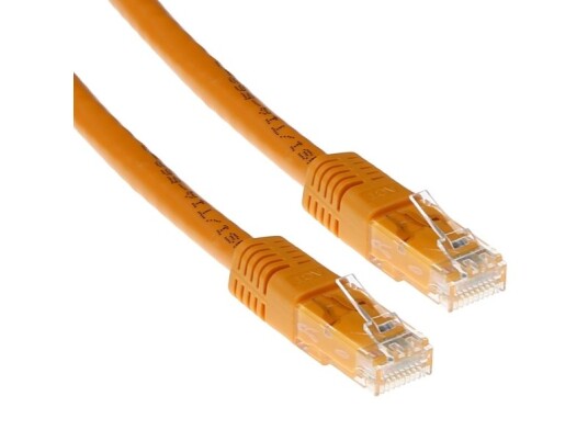 Act Patch-Kabel Rj-45 M Bis Rj-45 M 1 M Utp Cat 5E Orange