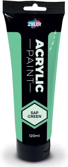 Zieler Premium Akrylmaling 120 Ml Sap Green Zieler Premium Akrylmaling 120 Ml Sap Green