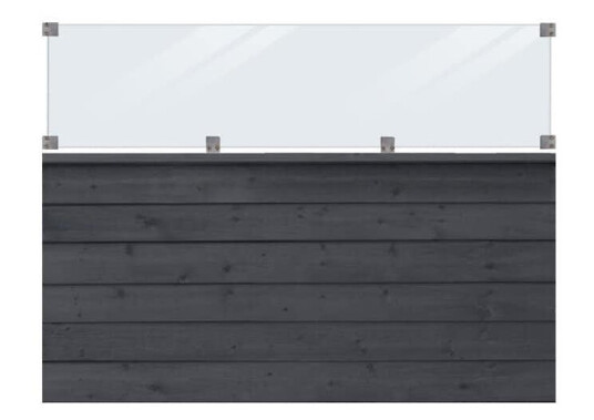 Levegg PLUS Klink med Glass 174x125