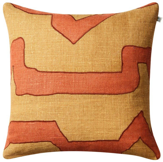 Chhatwal & Jonsson Sikkim putetrekk 50 x cm Apricot orange khaki