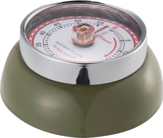 Modern House - Dulton timer oliven/blank