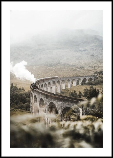 Old Trail Bridge Plakat Plakat / 21x30cm Old Trail Bridge Plakat Plakat / 21x30cm