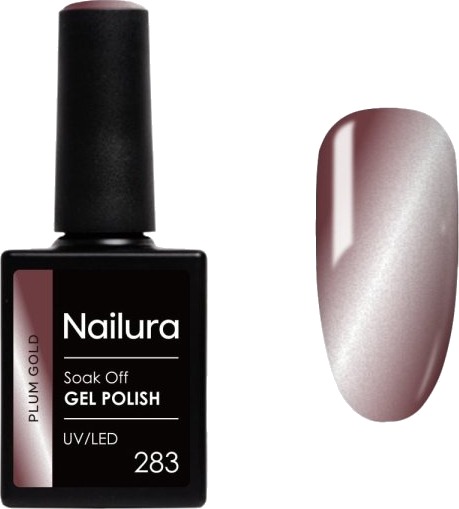Nailura Gelpolish 283 – Plum Gold – 10 ml Nailura Gelpolish 283 – Plum Gold – 10 ml