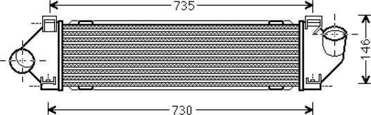 Intercooler DIEDERICHS DCA1140