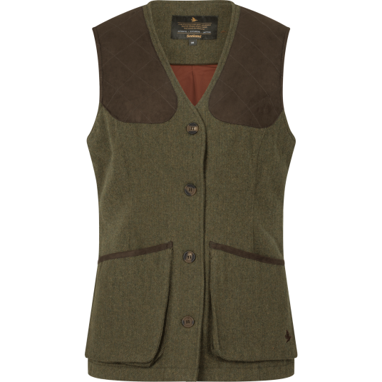 Hillside Harriet Waistcoat Moss Green 40