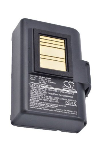 Zebra Batteri (2600 mAh 7.4 V, Sort) passende til Zebra QLN320