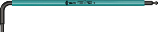 Wera Sexkantnyckel Med Kula 2mm, Multicolor Wera Sexkantnyckel Med Kula 2mm, Multicolor