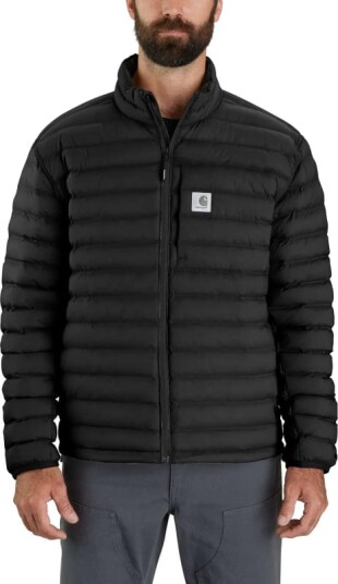 Carhartt Men's LWD Stretch Insualted Jacket XXL , Black
