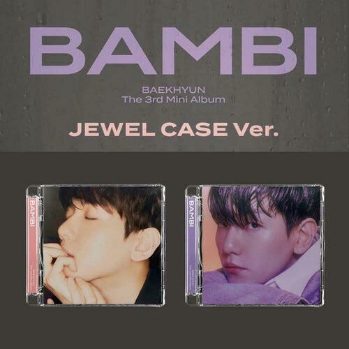 Baekhyun  Bambi (Jewelcase Version)  CD
