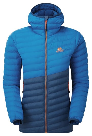 Mountain Equipment Particle Hooded Wmns Jacket Majolica Blue/Mykonos Blu 10 / S