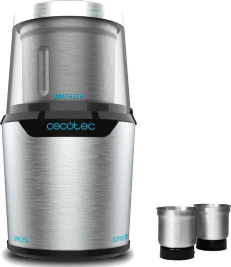 Cecotec TitanMill 300 kaffekvern - 300W, titanblad - rustfritt stål Cecotec TitanMill 300 kaffekvern - 300W, titanblad - rustfritt stål