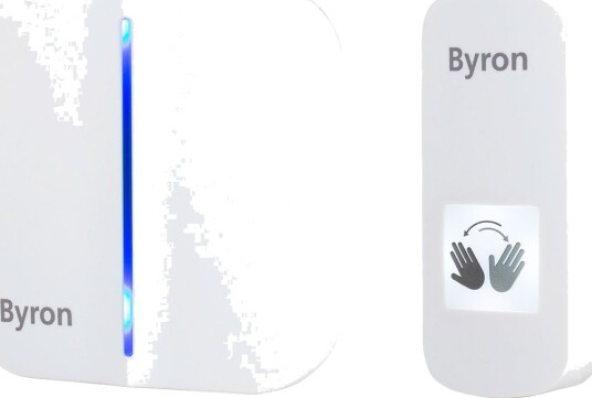 Byron Trådløs Ringeklokke Med Sensor Batteri Hvit Byron Trådløs Ringeklokke Med Sensor Batteri Hvit