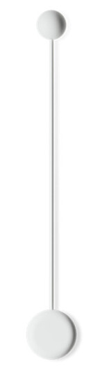 Vibia Pin Vegglampe 1692 On/Off Hvit