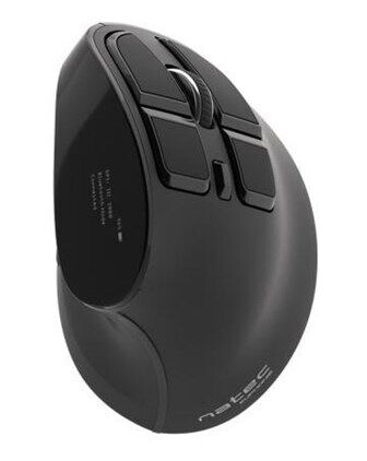 Natec mouse Euphonie vertical wireless 2400DPI bla -