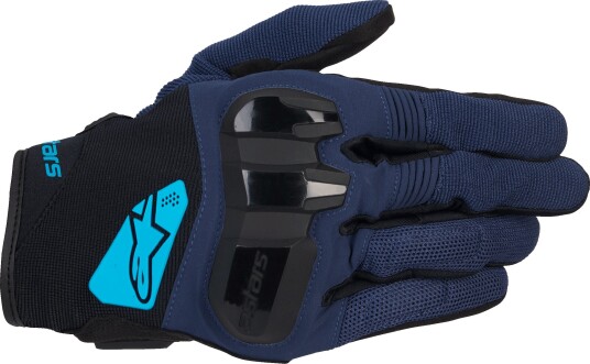 MC-Hansker Alpinestars Chrome V2 Mørk Blå /OceanXL