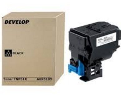 Develop Tnp51k - Svart - Original - Tonerpatron - For Ineo+ 3110 Develop Tnp51k - Svart - Original - Tonerpatron - For Ineo+ 3110