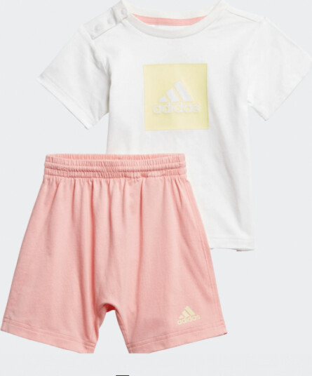 Peach Adidas I Logo Sum Sett (92 / 2 år) Peach Adidas I Logo Sum Sett (92 / 2 år)