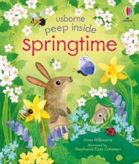 Peep Inside Springtime Av Anna Milbourne