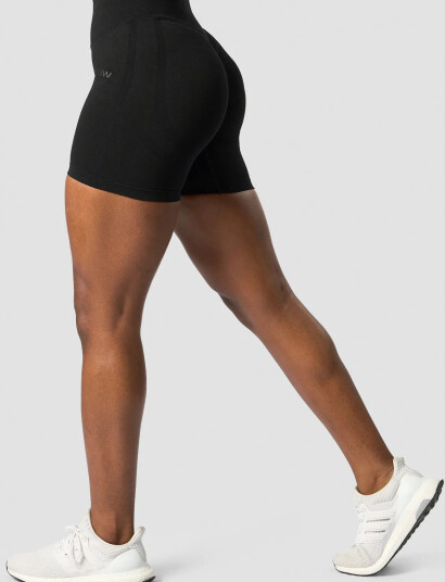 ICANIWILL Rush Seamless Shorts - Black - XS