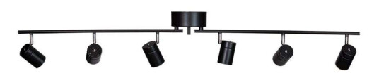 By Rydéns - Correct 6 Taklampe Matt Black By Rydéns By Rydéns - Correct 6 Taklampe Matt Black By Rydéns