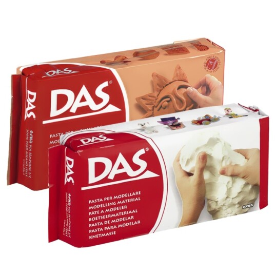 DAS DAS Modelleringsler 1/2 kg Terracotta