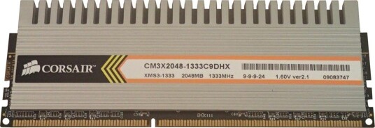 Rebuild IT CM3X2048-1333C9DHX Corsair XMS3 Series 2GB DDR3-1333MHz PC3-10600 non-ECC Unbuffered CL9 240-Pin