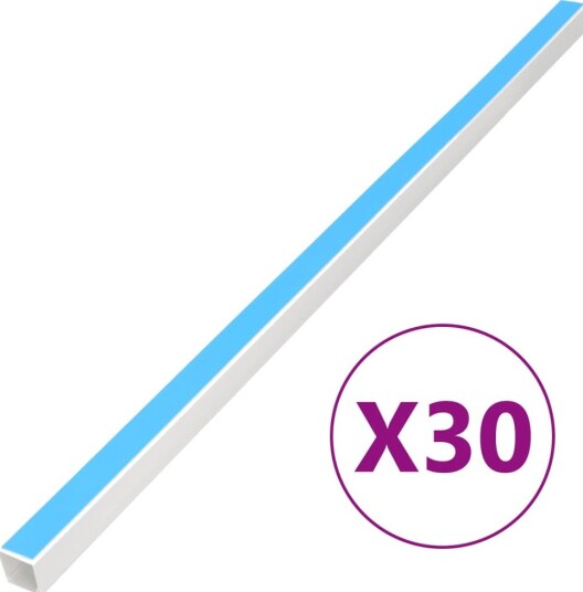 vidaXL Kabelkanal Selvklebende 25x16 mm 30 m PVC