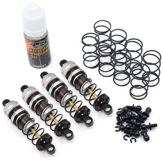 Yeah Racing DSG-0060SV Shock-Gear 60mm Damper Set For 1/10 RC Of
