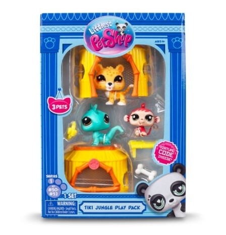 Littlest Petshop Tiki Jungle Pk Littlest Petshop Tiki Jungle Pk