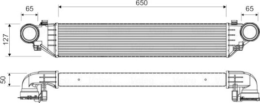 Intercooler VALEO 817760