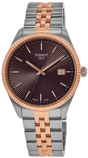 Tissot Herreklokke T156.410.22.291.01 Ballade Brun/Rose gulltonet