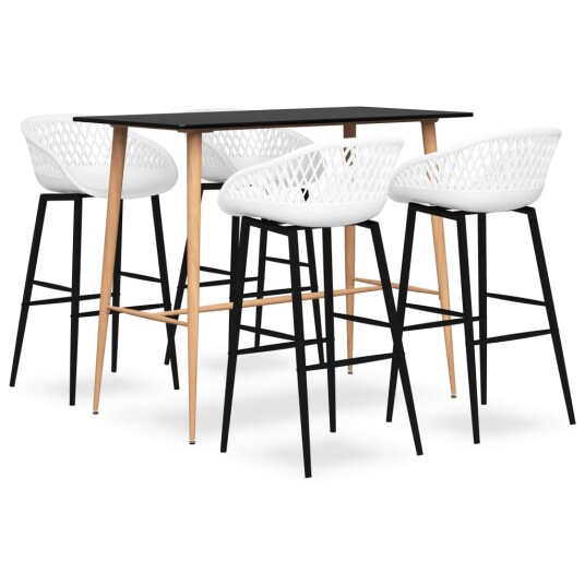 Barsett 5 deler svart og hvit 8720286173039 Barsett 5 deler svart og hvit 8720286173039