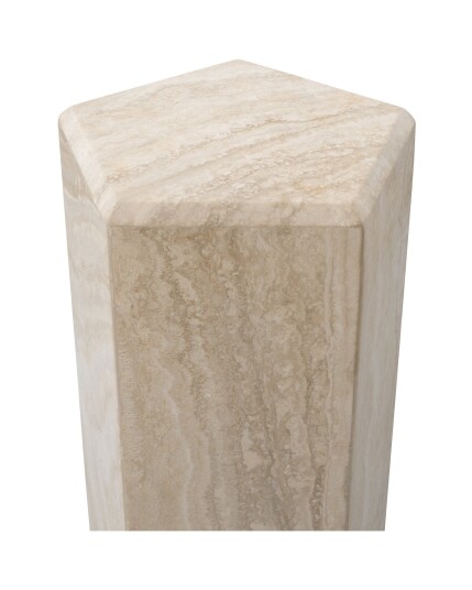Cuneo pidestall travertine