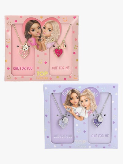 TOPModel BFF Necklace Sett Pink