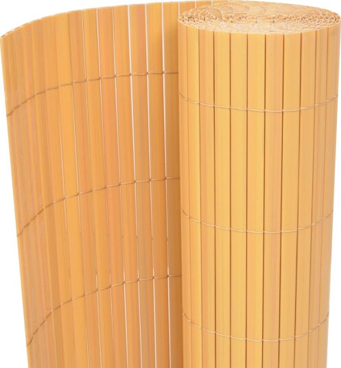 Hagegjerdet Dobbeltsidig PVC 150x500 cm Gul Hagegjerdet Dobbeltsidig PVC 150x500 cm Gul