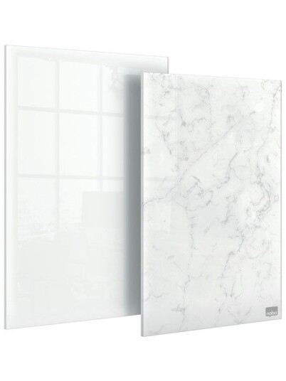 Nobo Glass Mini Whiteboard Notepads 23x15.2cm Pack of 2