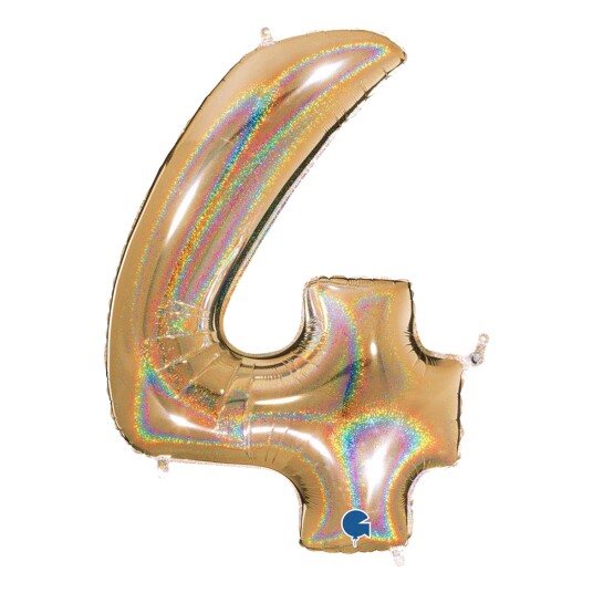 Ballongkungen AB Tallballong Glitter Gull - Tallet 4