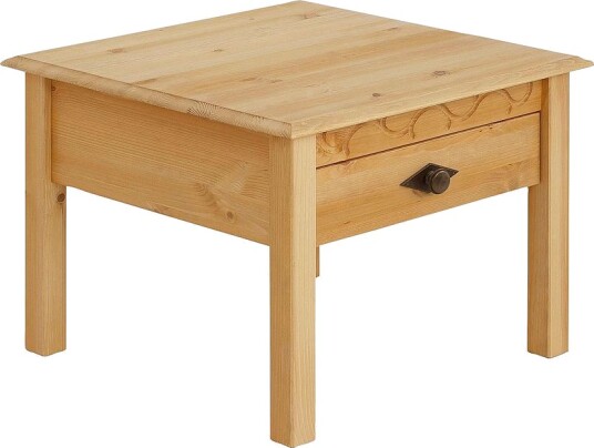 Loft24Salongbord 1 skuff LauraBrunSofabord