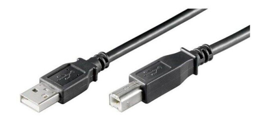 Pro USB 2.0 A - B - Black - 1m Pro USB 2.0 A - B - Black - 1m