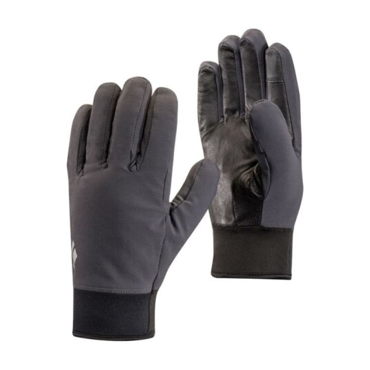 Black Diamond MidWeight Softshell Gloves S, Smoke
