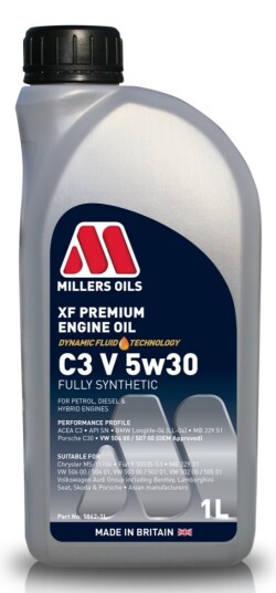 Motorolje MILLERS XF PREMIUM C3 5W30 1L Motorolje MILLERS XF PREMIUM C3 5W30 1L