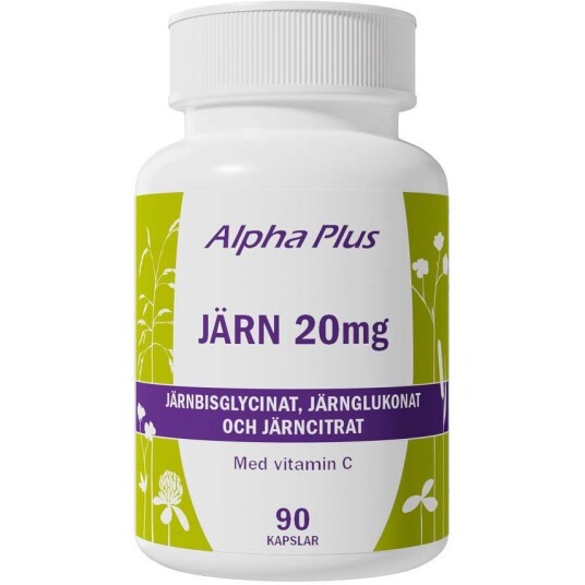 Alpha Plus Iron 20 mg 90 caps Alpha Plus Iron 20 mg 90 caps