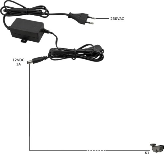 Pulsar Stabilisert Strømforsyning For Cctv Kameraer 90W Pulsar Stabilisert Strømforsyning For Cctv Kameraer 90W