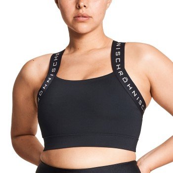 Röhnisch BH Kay Sports Bra Svart polyester XX-Large Dame Röhnisch BH Kay Sports Bra Svart polyester XX-Large Dame